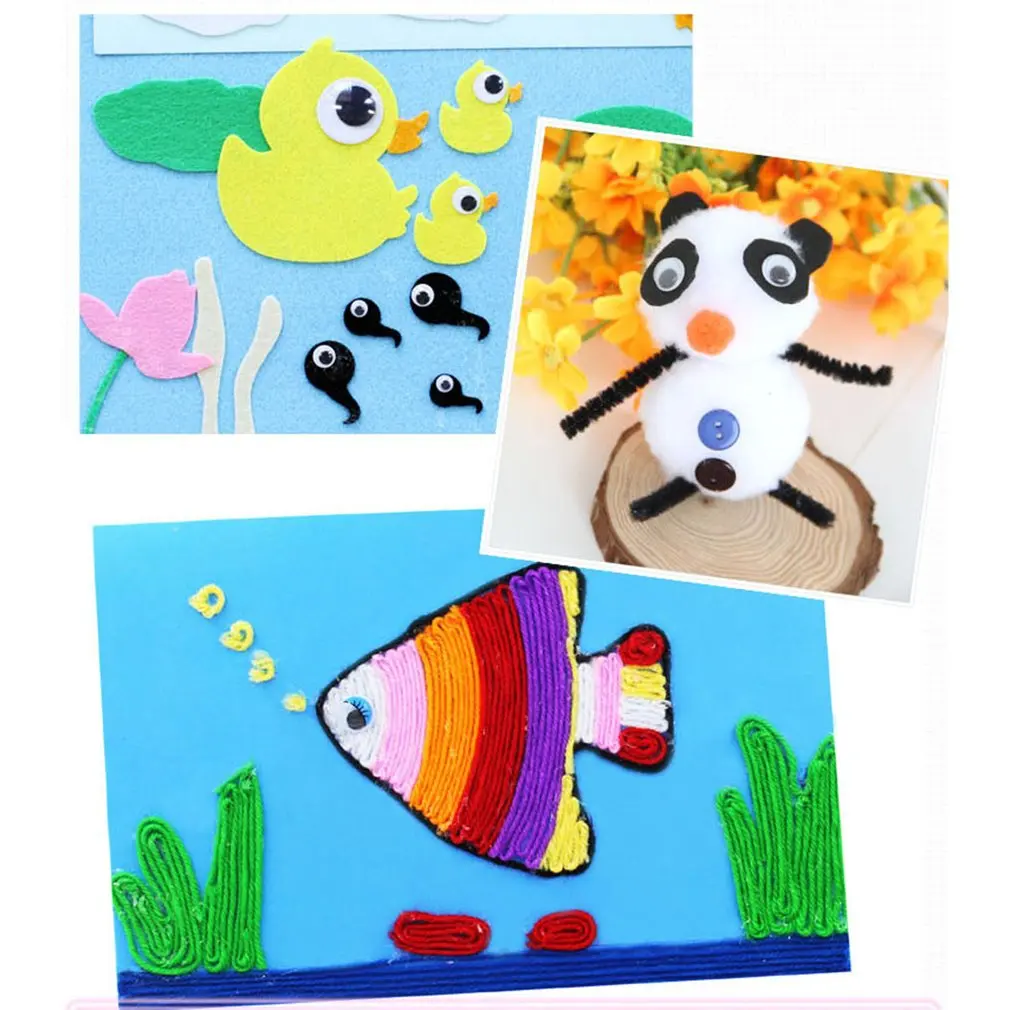 price cut Animal Accessories Activity Eyes DIY Toy Eyes Preschool Activity Eyes Adhesive Children's DIY Eye S
