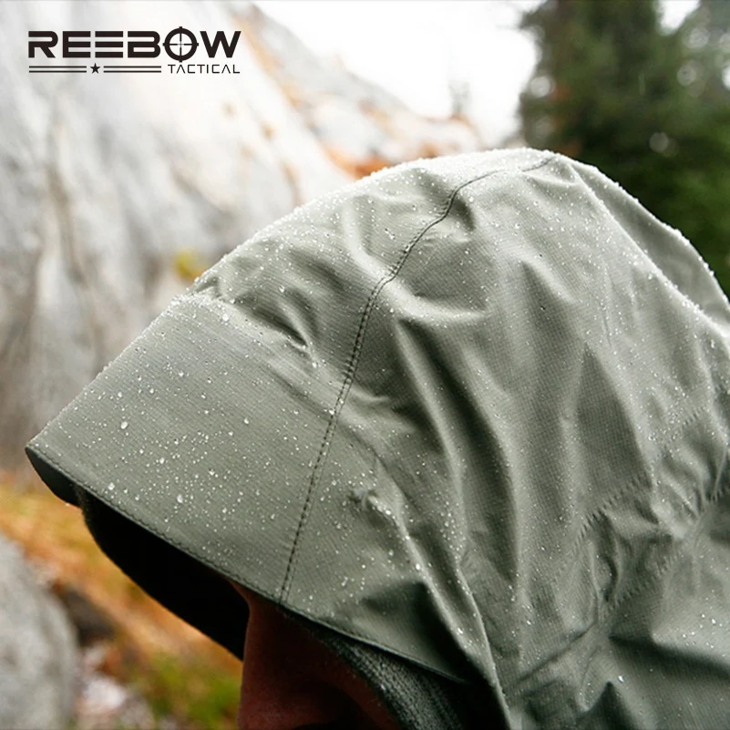 REEBOW Тактическая Военная Мужская Уличная зимняя куртка Softshell Водонепроницаемая