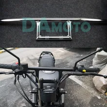 Универсальный мотоцикл хром 7/" 22 мм натяжитель руль крейсер Чоппер кафе гонщик Винтаж Ретро