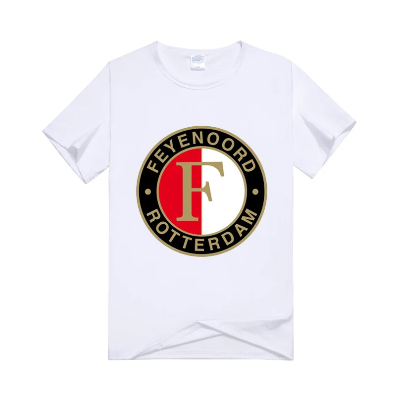 Мужская футболка Feyenoord Повседневная Домашняя лучшее качество 2019|Футболки| |