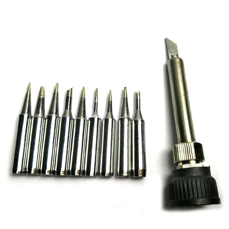 

11Pcs Soldering Iron Tips Set for Soldering Station Welding Head Rework Tool Kit TN88