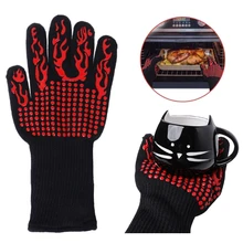 Экстремальные термостойкие многоцелевые перчатки для приготовления на гриле, кухни, барбекю, выпечки