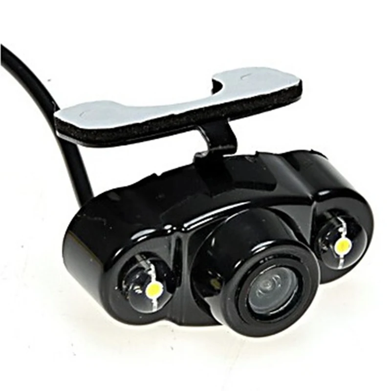 

Waterproof HD Night Vision Car Rear View Camera Auto Rearview Reversing Camera Backup Reverse Camera with 2 High Power Led Light