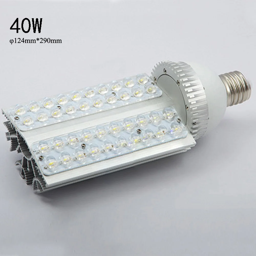 4 шт./лот E40 E27 led лампа для уличного фонаря 28 W 32 W 36 W 40 W 48 W 54 W 60 W уличный свет AC85-265V 3 года гарантии Заменить CFL ГЭС