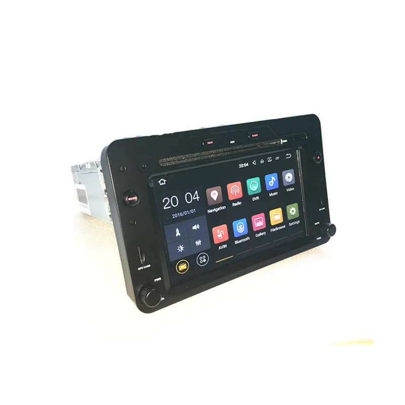Perfect Wholesale! Android 7.1.2 Car DVD Player Navigation  For Alfa Romeo Spider Alfa Romeo 159 Brera  Support DAB GPS Radio FM 3
