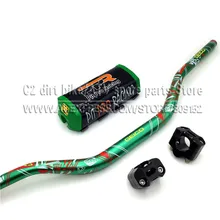 Pit Pro гоночные накладки на ручки с рулем 1-1/" Dirt Pit Bike мотокросса скутера мотоцикла CNC зажимы подходят для KTM CRF KLX Kayo