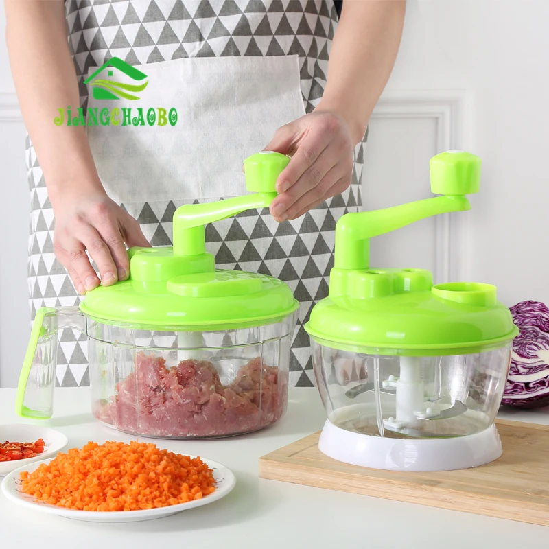 Multifunctional Vegetable Cutter Domestic Kitchen Hand Crank Meat