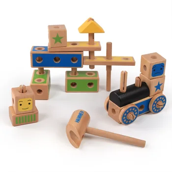 

Free shipping Kids Building blocks Toy, Children wooden blocks Model Building Kits toy, Early Head Start Training toys/gift