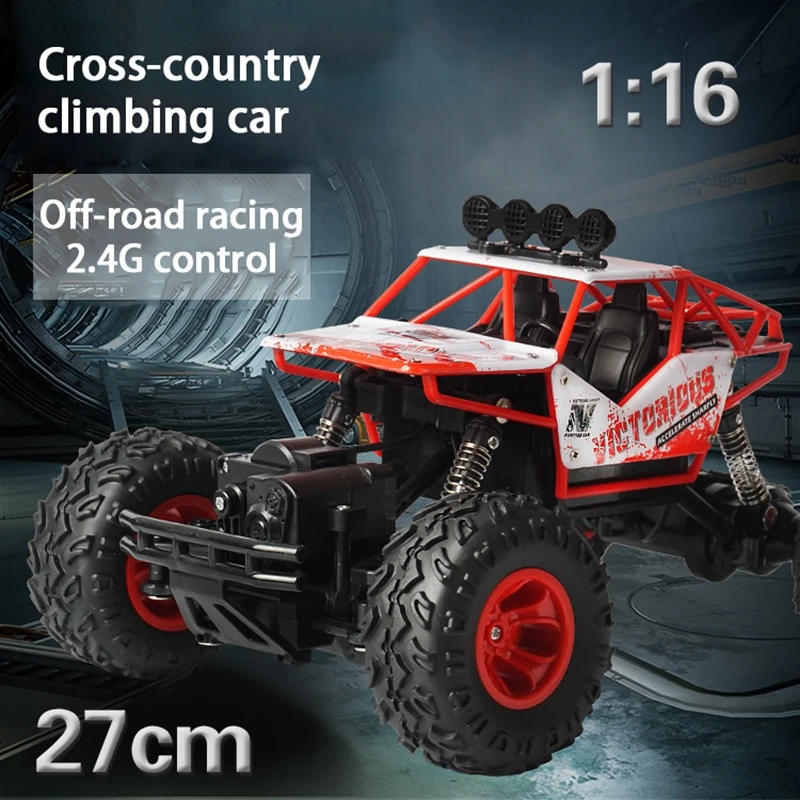 1: 16 Радиоуправляемый автомобиль 2,4G 4CH 4WD Rock Crawler 4x4 вождение автомобиля двойные двигатели привод дистанционного управления модель автомобиля
