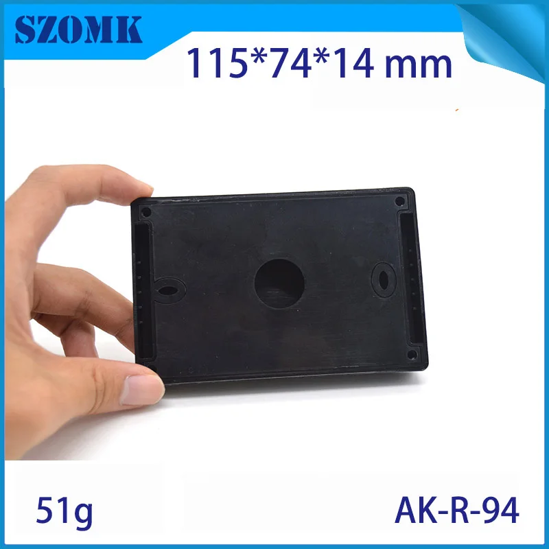 szomk IC card reader plastic enclosure for electronics project plastic sensor junction box distribution box instrument case plastic housing for pcb (9)