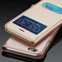 WeeYRN открытое окно PU кожаный флип чехлы чехол на телефон на для айфон 7 8 6 6s plus плюс X 5 5S SE корпус роскошный вид быстрый ответ крышка для iPhone 7 8 6 6s plus X 5 5S SE чехол книжка