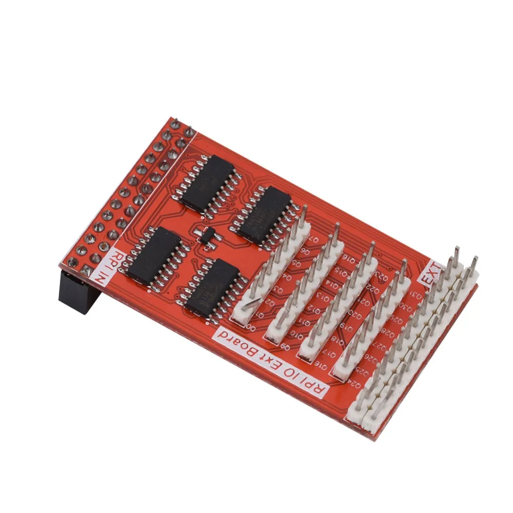 Модуль расширения 32 GPIO 8 битный вход и выход адаптера для Raspberry Pi|Аксессуары