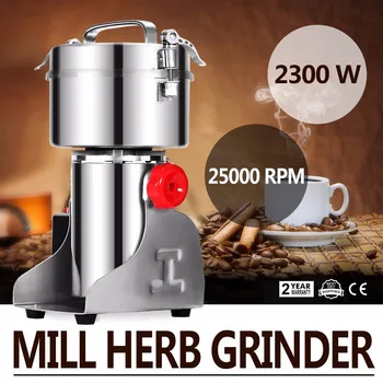 

500G High Speed Electric Herb Coffee Beans Grain Grinder Cereal Mill Flour Powder Machine