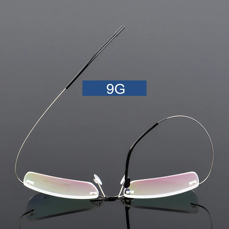 Титановая оправа для очков без оправы с эффектом памяти, женские и мужские легкие гибкие оптические очки, оправа Oculos De Grau, очки s133
