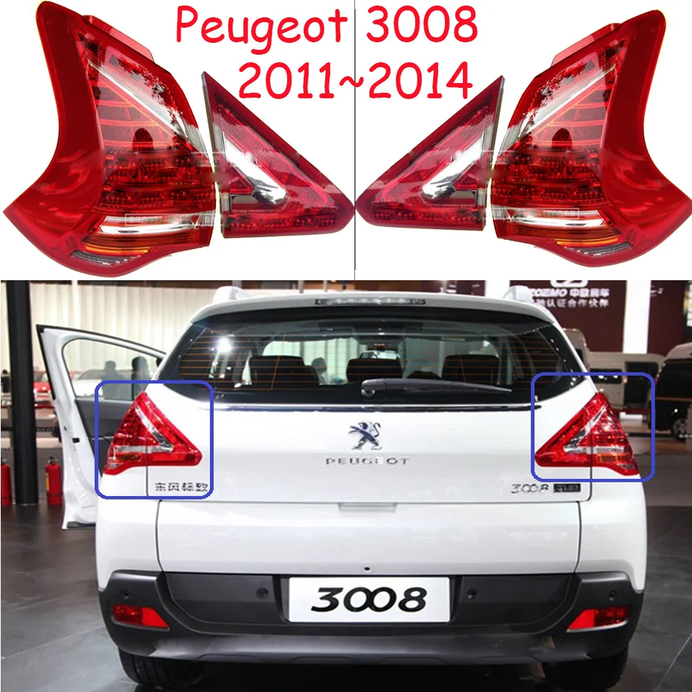 Peugeo 3008 задний фонарь, 2011~ год, светодиодный,! 206 207 308 3008 408 4008 508 Raid RCZ партнер, 3008 задний фонарь