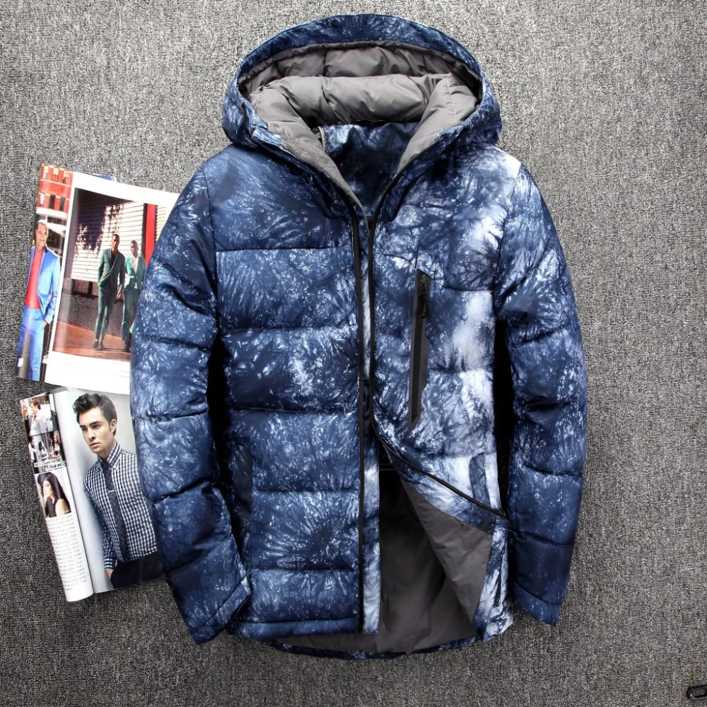 Пуховик мужской зимний с капюшоном гусиный качественный JK 723|jacket down|jacket down menjacket men
