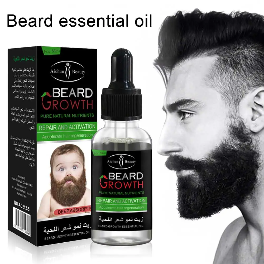 Buy 30ml Beard Oil Conditioner Softener for Men Facial Hair Growth Mustache