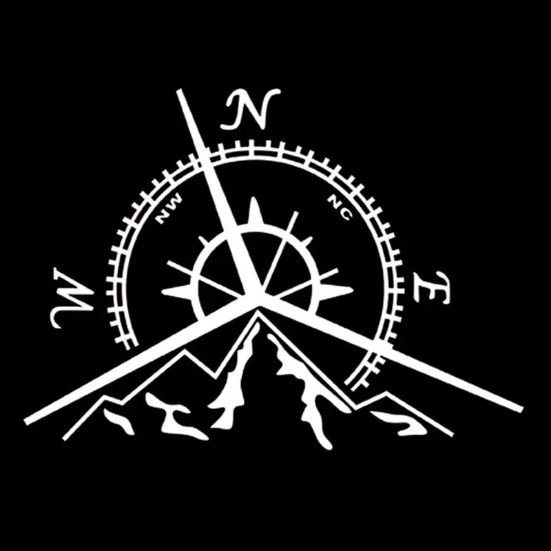 13 7x9 4 см NSWE горный компас роза переводная наклейка Морской Компас навигация