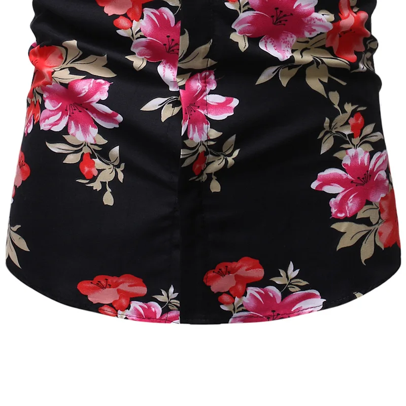 Saileroad 2020 moda camisa de flores camisas