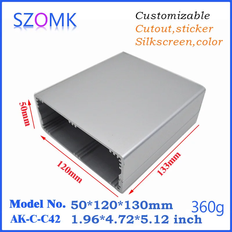 aluminum extruded enclosure project box instrument enclosure junction housing szomk  chassis outlet boxes (3).jpg