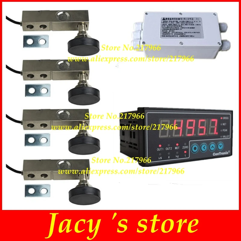 

Floor scale KIT load meter weight sensor loadometer YZC-320C junction box load cell indicator set DIY electronic scale