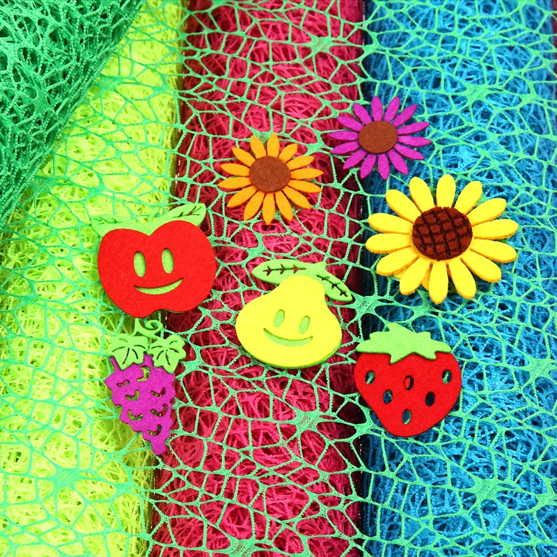 4.5M Color Organza Bouquet Wrapping Gauze Mesh DIY Craft Supplie Children Hand Scrapbook Tools Wedding Party Decor Hangings
