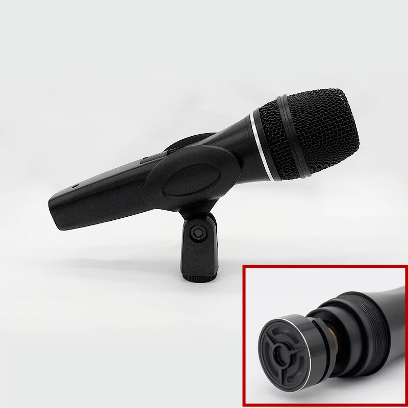 

Finlemho Professional Microphone Dyanmic Karaoke Recording Studio Vocal Capsule For Guitar Amplifier Drum Kit Instrument Mixer