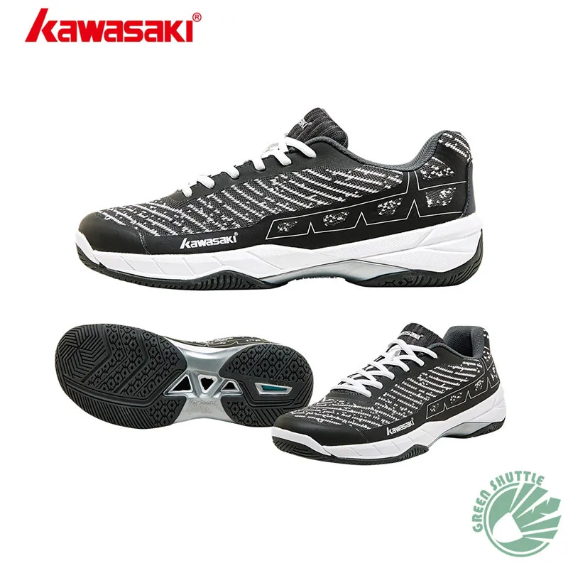 

2019 New Badminton Sneakers Kawasaki Xuanfeng series K-159 Badminton Shoes Men And Women PU Elastomers Badminton Sport Shoes