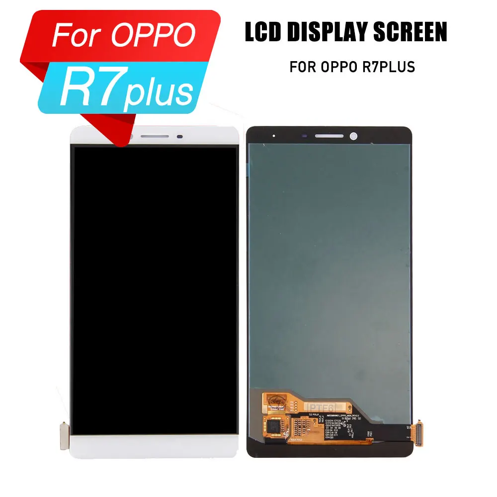 

Top quality lcd screen replacements for OPPO R7 plus lcd display screen digitizer assembly for OPPO R7PLUS display