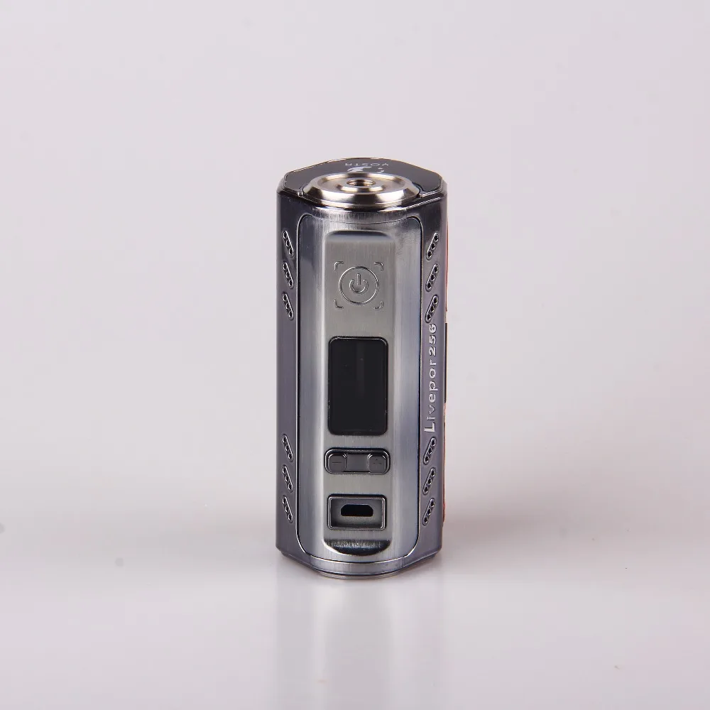 Оригинал Yosta Livepor 256 коробка мод Вт электронная сигарета 18650 VW MECH TC Ni Ti SS PTC режим VAPE