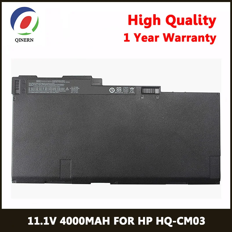 

QINERN 11.1V 4000MAh Laptop Battery For HP 601 EliteBook 740 EliteBook 755 EliteBook 845 Notebook Batteries For HP High Quality