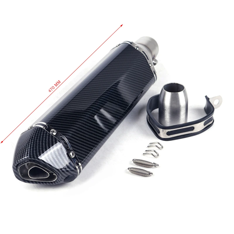 36 51 мм Универсальный мотоцикл углеродное волокно лицо yoshimura глушитель Escape Slip On