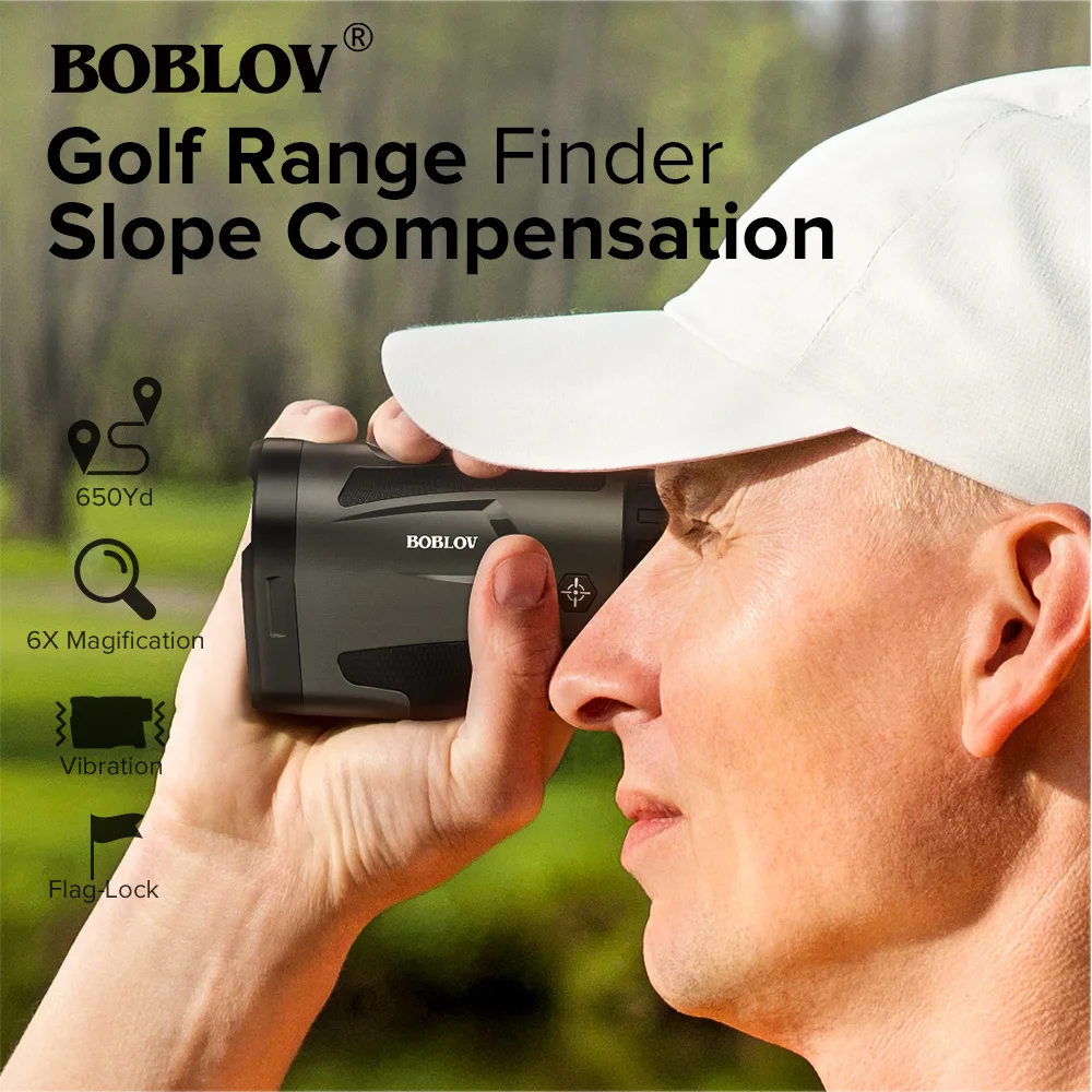 

Boblov Laser Distance Meter 600M Digital Rangefinder Golf Hunting Scope Jolt Reminder Measurements Of Distance Dalmierz Laserow