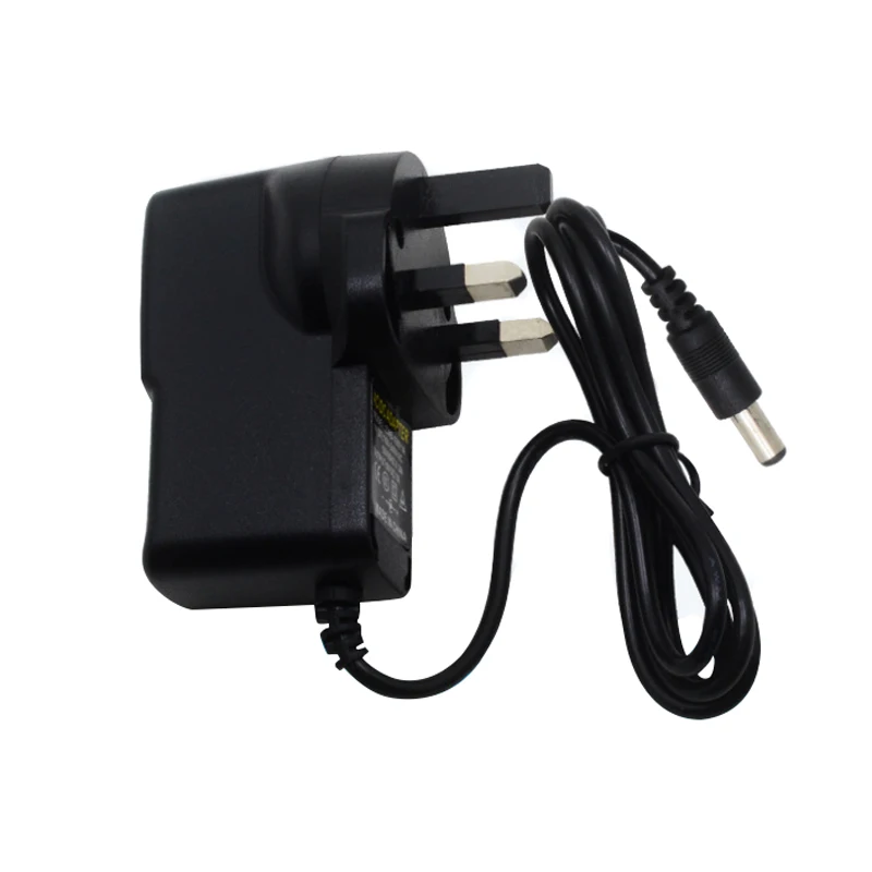 New Arrival 1pc 9V 1A DC 5.5x2.1mm UK Plug Adaptor Charger For Argos Bush Portable DVD Player