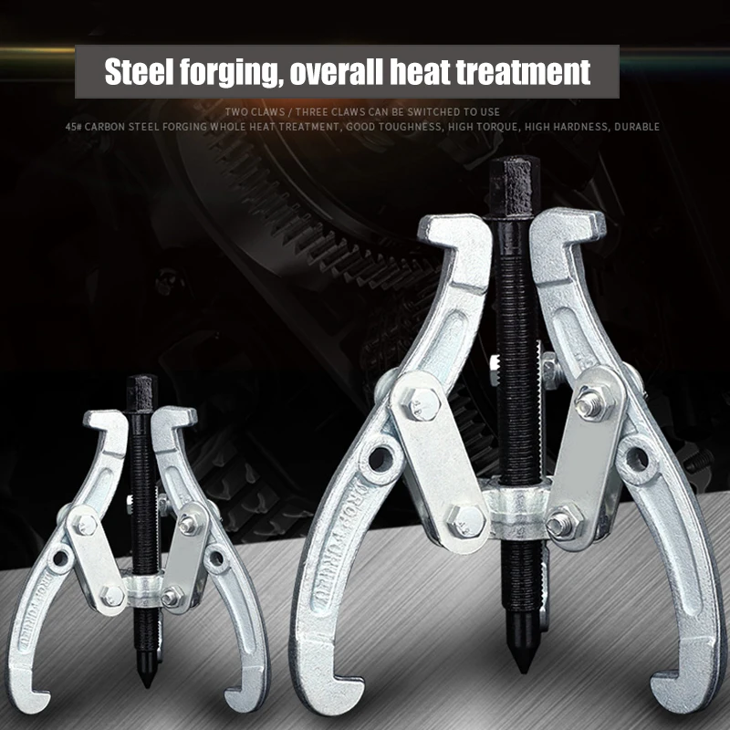 

Newly Mechanic Gear Puller 3 Jaw 3" 4" 6" Gear Pulley Bearing Puller Gears Removing Tool XSD88