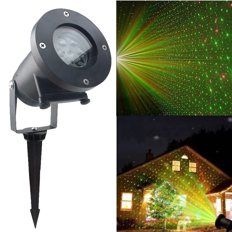 Natal ao ar Luzes de Discoteca Livre Projetor Laser Estrela Palco Holofotes Chuveiros Neve Jardim Gramado Luz dj rg Decorações 12 Mapa Céu 7 Natal ao ar livre projetor laser céu