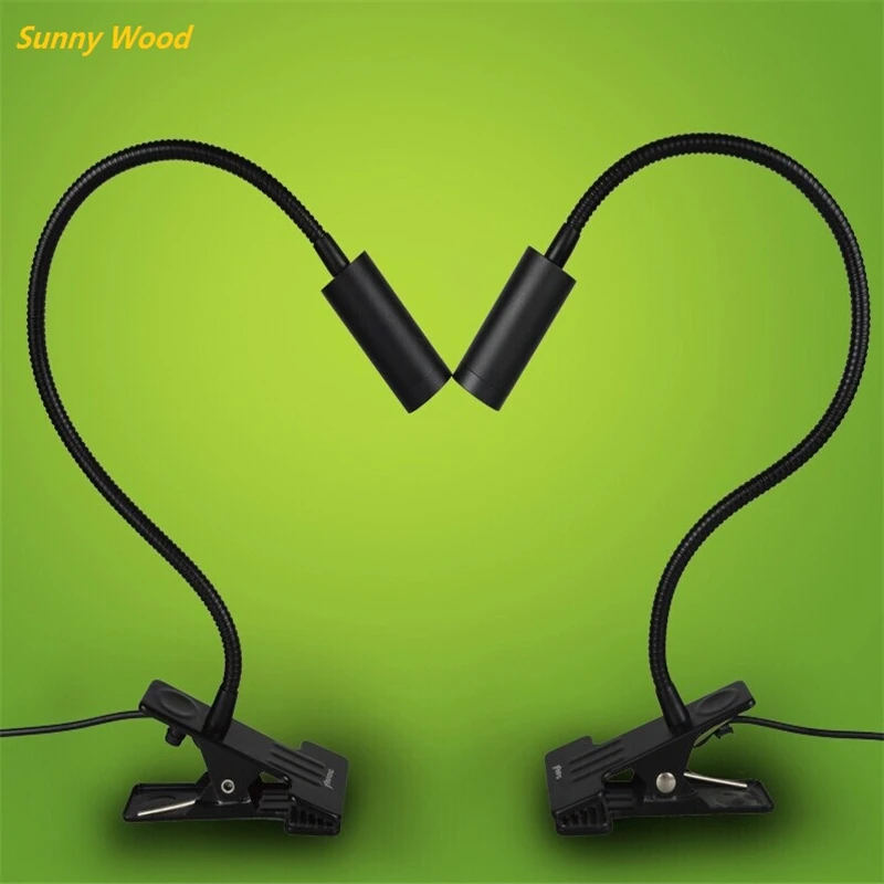  Free shipping LED desk lampclamp reading lamp 30/40/50cm 3W Flexible led table light high brightnes - 2043021662