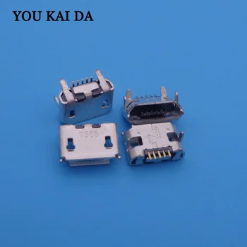 

100pcs For HTC G11 S710e for BlackBerry 8520 8530 8550 9700 9780 9300 9860 micro usb charge charging connector plug socket port
