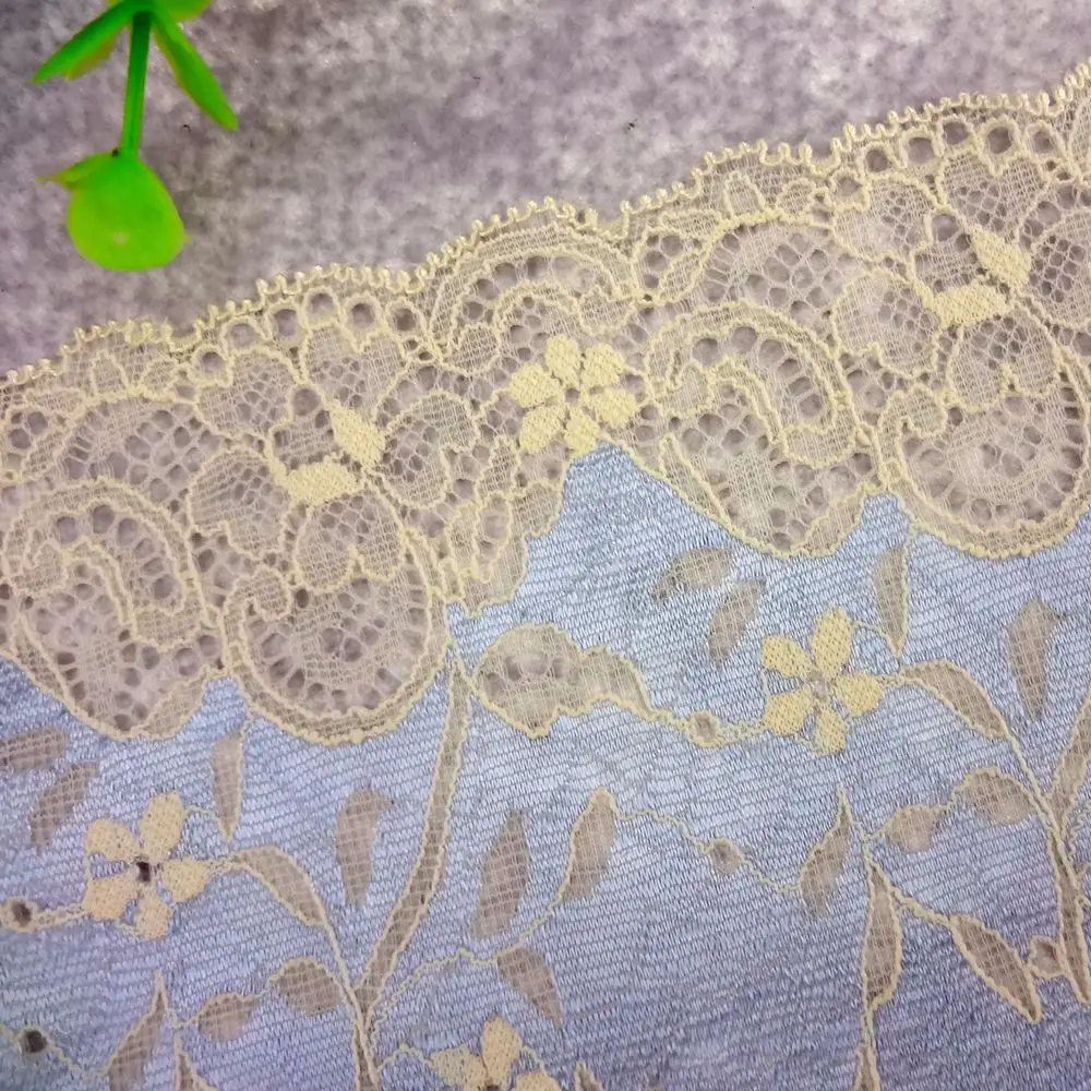 2 ярда/партия эластичное кружево 21 см|elastic lace|stretch lacelace trim |