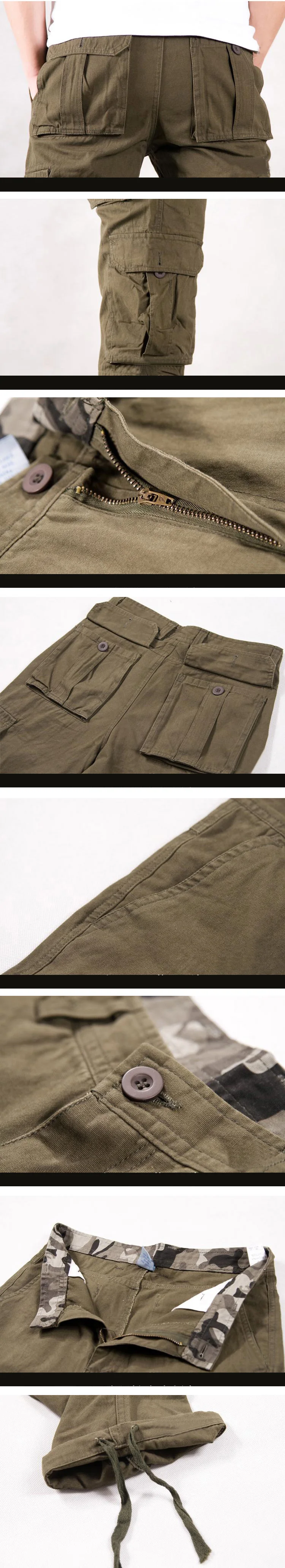 Армия тактический брюки в стиле милитари Штаны рабочие брюки одежда из хлопка для мужские Штаны Рабочий Комбинезон пот Штаны