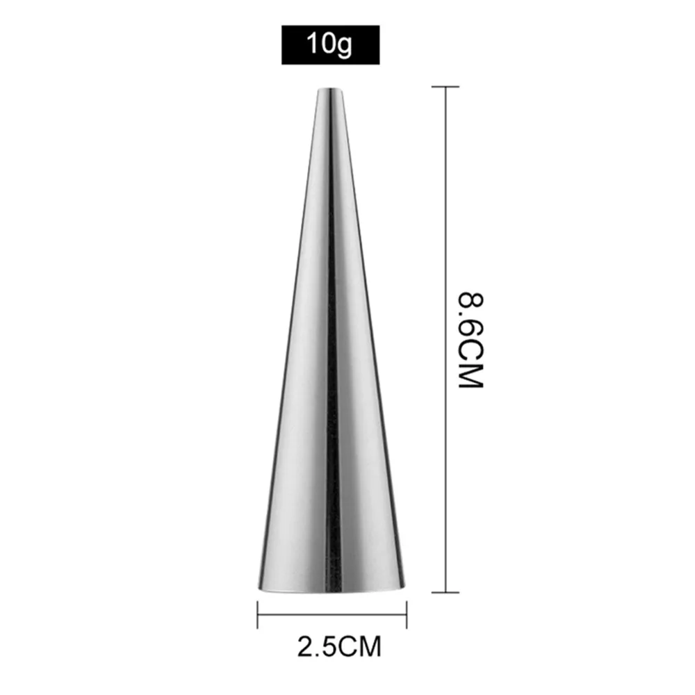 5 шт./лот 3,5 дюймов конус из нержавеющей стали спиральная печеные круассаны инструменты Сделай Сам конус для трубочек печенье рулет форма для выпечки пирожных блюдо для торта украшения