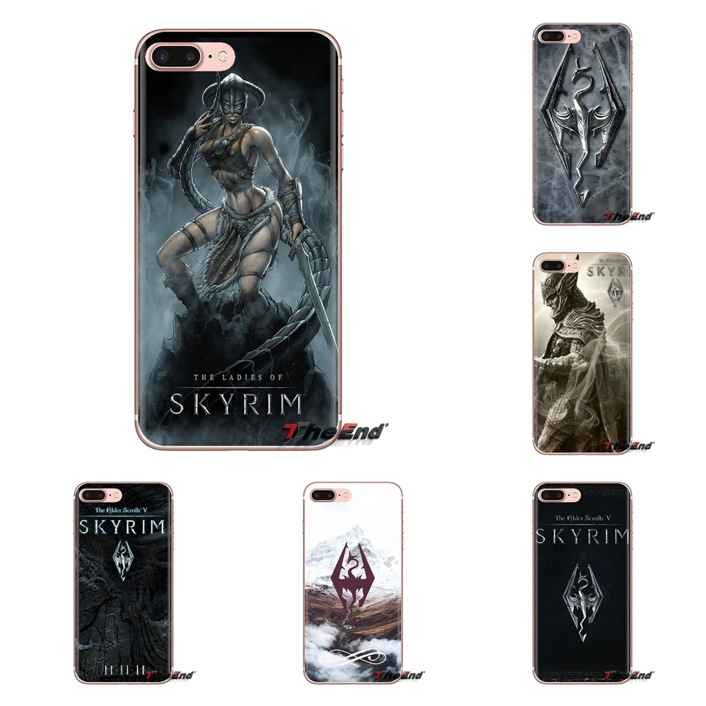 Skyrim Логотип Прозрачные мягкие чехлы Чехлы для Huawei Mate Honor 4C 5C 5X 6X 7 7A 7C 8 9 10 8C 8X 20 Lite Pro |