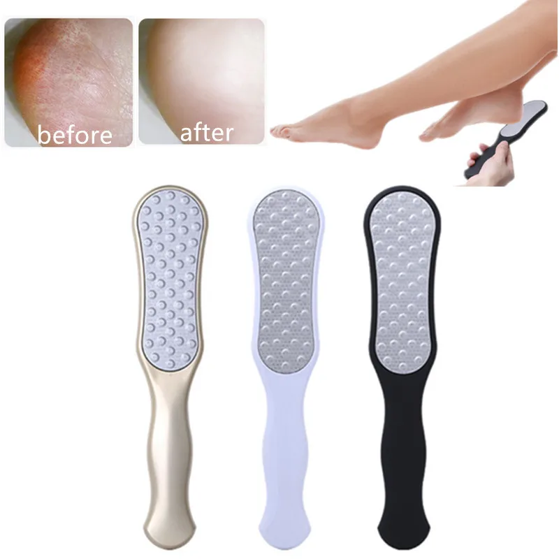

1pc Grater For The Feet Heel File Foot Pedicure Rasp Remover Luxury Stainless Steel Foot Scrub Manicure Nail Feet Care Tools NEW