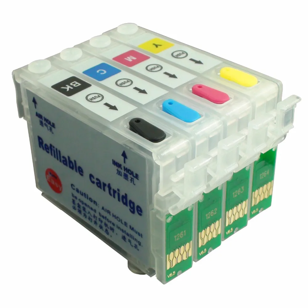 Набор чернильных картриджей CEYE для EPSON Workforce 625 NX635 TX230W TX435W T1381 T1382 T1383 T1384 |