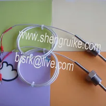 Pt100 датчик температуры с SS кабель с оплеткой, нить