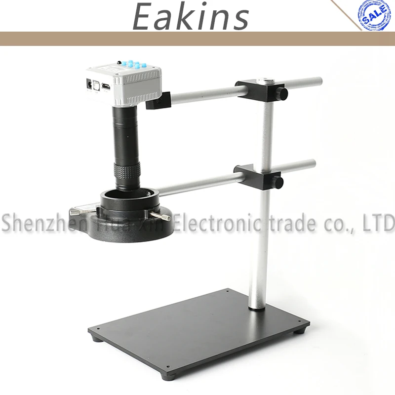 

1080p 16MP HDMI USB Microscope Camera Rotatable Boom Table Stand 18CM Working Distance For IPhone PCB Check Repair Welding