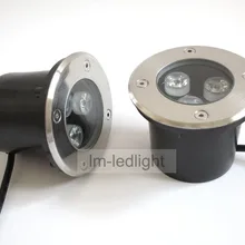 12 В светодиодный лестничный светильник 3 Вт dia100мм светодиодный светильник напольный Теплый/нетурный/чистый белый синий RGB IP67 Светодиодный светильник 30 шт