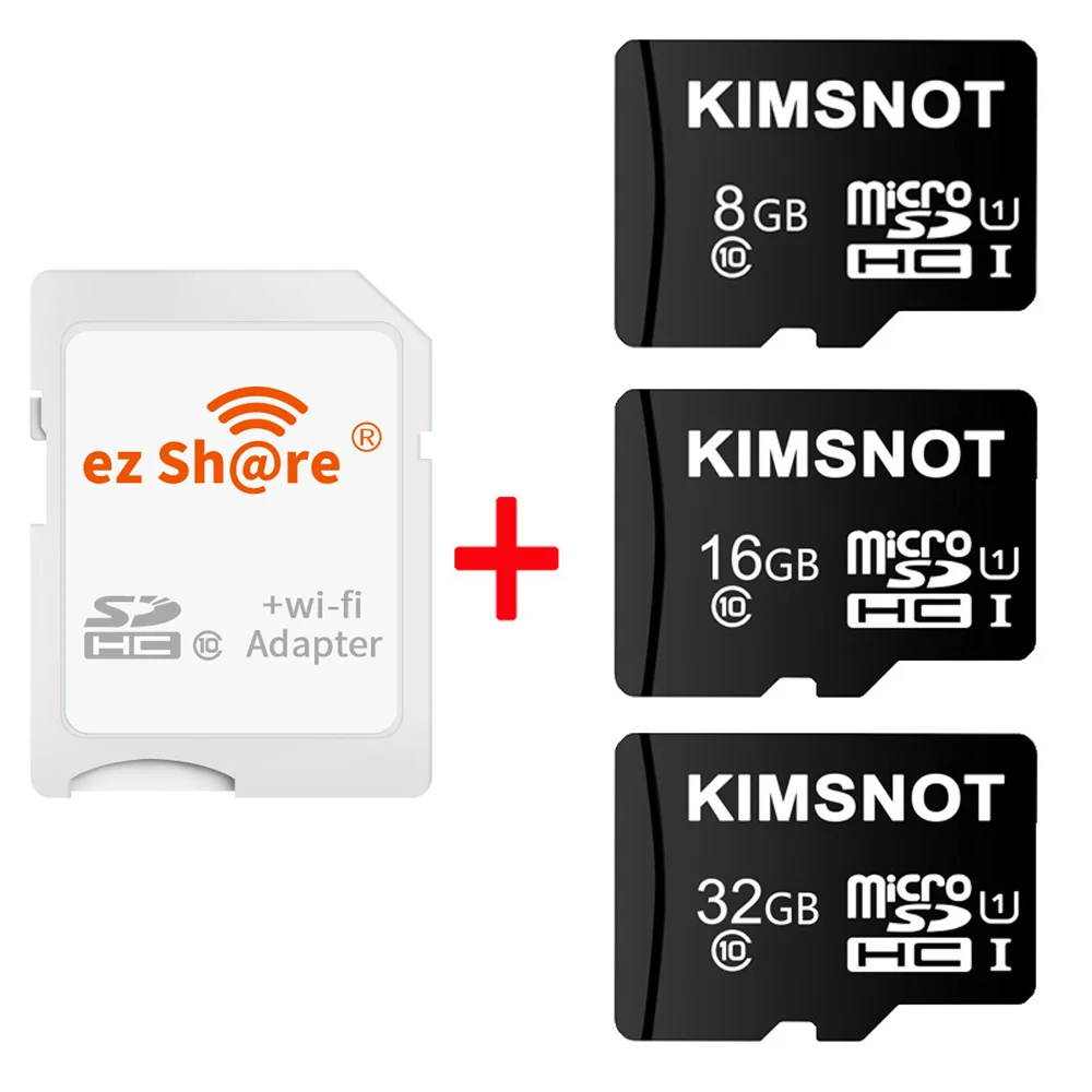

ezshare ez share Wireless WiFi SD Adapter Memory Card 32GB 16GB 8GB Micro SD Card MicroSD TF Card to SD Card