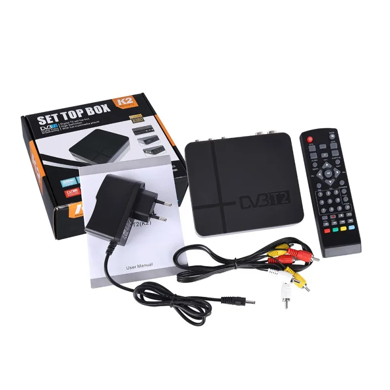 DVB T2 Tuner MPEG4 DVB-T2 HD set top box TV Receiver W / RCA / HDMI PAL / NTSC Compatible Box Conversion RUSSIA / EUROPA / THAIL DVB T2 Tuner MPEG4 DVB-T2 HD set top box TV Receiver W / RCA / HDMI PAL / NTSC Compatible Box Conversion RUSSIA / EUROPA / THAIL