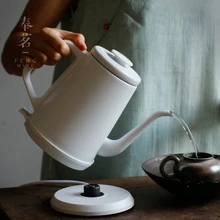 NSH1810 Электрический чайник из нержавеющей стали, внутренний чайник хорошего качества, горячая Распродажа, 1000 мл, бытовой бойлер для воды, белый, черный цвет